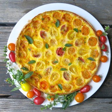 Summer Tomato Tart by Valerie Lugonja