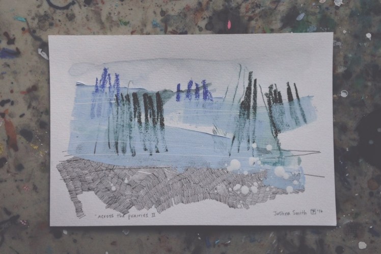 Justina Smith, across the prairies II