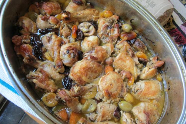 Community Table Project: Kunitz Family Chicken with Dried Fruit